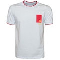 Camiseta Cccp Bandeira Liga Retrô - Masculina BRANCO