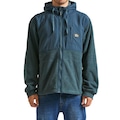 Blusão de Moletom Hurley Aberto Huron Burrito Full Zip - Masculino AZUL ESCURO