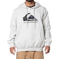 Blusão de Moletom Quiksilver Canguru Full Logo 280G - Masculino CINZA