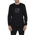 Camiseta Dc Shoes Manga Longa Static Outine Star Wt24 Preto PRETO