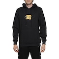 Blusão de Moletom com Capuz Dc Shoes Canguru Flyer - Masculino PRETO