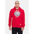 Blusão De Moletom Com Capuz NBA Basketball Chicago Bulls - Masculino VERMELHO