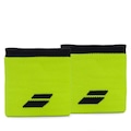 Munhequeira Babolat Logo Curta com 2 Unidades AMARELO