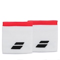 Munhequeira Babolat Logo Curta com 2 Unidades BRANCO