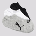 Kit Meias Sapatilha Puma com 3 Pares - Feminina NAO SE APLICA