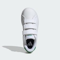 Tênis adidas Advantage Base 2.0 Infantil BRANCO/VERDE