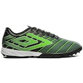Chuteira Society Umbro Velocita Elixir Club - Adulto PRETO/VERDE