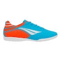 Chuteira Futsal Penalty Matis Y-2 - Adulto AZUL/LARANJA