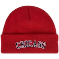 Gorro New Era Chicago Bulls Core - Adulto VERMELHO