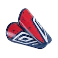 Caneleira Umbro Neo Shield Guard W/ Sleeve AZUL/VERMELHO