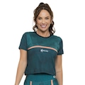 Blusa Cropped Army - Feminina ESTAMPADO