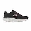 Tênis Skechers D'''' Lux Walker Meerno - Masculino PRETO/VERMELHO