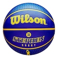 Bola de Basquete Wilson Nba Outdoor Curry AZUL/AMARELO
