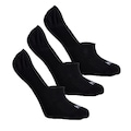 Kit de Meias Sapatilha Hoahi com 3 Pares - Feminino PRETO
