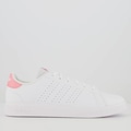 Tênis adidas Advantage Base 2.0 Feminino BRANCO/ROSA CLA