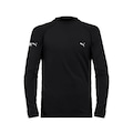 Camiseta Puma Manga Longa Uv50+  - Infantil PRETO
