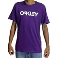 Camiseta Oakley Mark Ii Ss Enamel Purple - Masculina VINHO