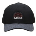 Boné Aba Curva Element Peaky Curve - Strapback - Adulto PRETO