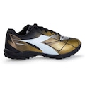 Chuteira Society Diadora Squadra Ii - Adulto PRETO/OURO