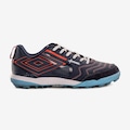 Chuteira Society Umbro Pro 5 Bump Club + Approve - Adulto AZUL ESCURO