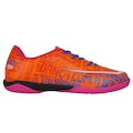 Chuteira Futsal Topper Resenha - Adulto LARANJA/AZUL