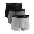 Kit Cuecas Under Armour Boxerjock Perfomance Tech com 3 Unidade - Adulto CINZA