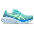 Tênis Asics Novablast 4 Lite-Show - Masculino AZUL CLA/VERDE