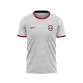 Camisa do Flamengo Braziline Lark - Infantil BRANCO/VERMELHO
