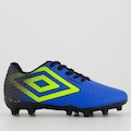 Chuteira de Campo Umbro Warskin - Infantil AZUL