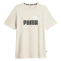 Camiseta Puma Essentials+ 2 Colour Masculina BEGE