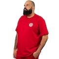 Camiseta do Internacional Oficial Surf Center Plus Size - Masculina VERMELHO