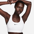Top Fitness Nike Swoosh - Feminino BRANCO