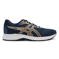 Tênis ASICS Raiden 4 Masculino AZUL ESC/OURO