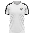 Camiseta Braziline Atlético Mineiro Brawn Infantil BRANCO/CINZA ESC