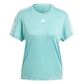 Camiseta adidas Aeroready Train Essentials 3-Stripes - Feminina TURQUESA