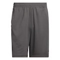 Shorts adidas Malha adidas 3-Stripes Aeroready - Masculino CINZA