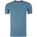 Camiseta New Balance Sport Essentials - Masculina AZUL/PRATA