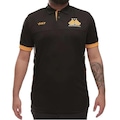 Camisa do Criciúma Oficial Viagem Ct Adl 24 Volt - Masculina PRETO/AMARELO