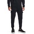 Calça Under Armour Rival Fleece Cargo - Masculina PRETO