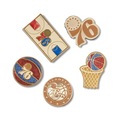 Kit Jibbitz Crocs Nba Philadelphia 76Ers Pack Com 5 Peças BRANCO
