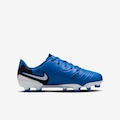 Chuteira de Campo Nike Tiempo 10 Club - Infantil AZUL
