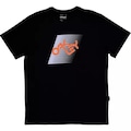 Camiseta Oakley Striped B1B Wt24 - Masculina PRETO