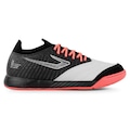 Chuteira Futsal Topper Dominator Fuse - Adulto PRETO/ROSA