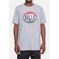 Camiseta NBA Basket Chicago Bulls - Masculina CINZA ESCURO