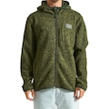 Blusão de Moletom com Capuz Hurley Mesa Ridgiline Full Zip - Masculino VERDE