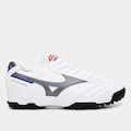 Chuteira Society Adulto Mizuno Morelia Classic BRANCO/PRETO