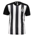 Camiseta do Atlético Mineiro Braziline Comet - Infantil BRANCO/PRETO