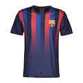 Camiseta do Barcelona Braziline Stamina - Infantil AZUL ESC/VERMELHO