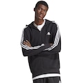 Jaqueta com Capuz adidas Essentials 3-Stripes - Masculina PRETO