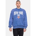 Blusão De Moletom Com Capuz NBA Gothic Team New York Knicks - Masculino AZUL ESCURO